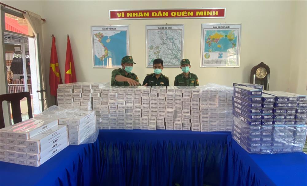 Bộ đội Biên phòng tỉnh An Giang: phát hiện vụ vận chuyển hàng cấm qua biên giới